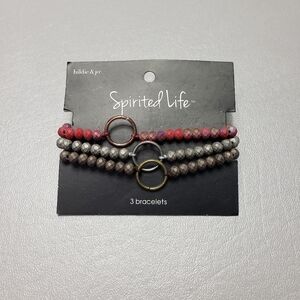 3/$15 New hildie and Jo sprited life 3 bracelet set